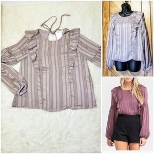 LUSH Ruffle Victorian Shake Top